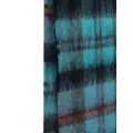 Mackintosh Mac Corquodale check-pattern scarf - Blue