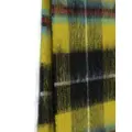 Mackintosh Cornish National check-pattern scarf - Yellow