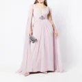 Jenny Packham Sylvia floor-length gown - Pink