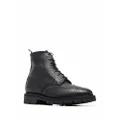 Thom Browne lace-up brogue boots - Black