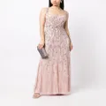 Jenny Packham Bright Gem sequin gown - Pink