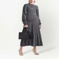 Prada layered wool jumper - Grey