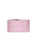 Alexander McQueen Skull-charm leather wallet - Pink