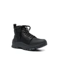 Calvin Klein logo-print hiking boots - Black