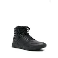 Calvin Klein panelled hi-top sneakers - Black