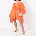 Clube Bossa Nila draped dress - Orange