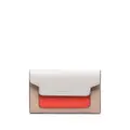 Marni colour-block leather purse - Neutrals
