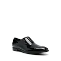 Emporio Armani patent-leather Oxford shoes - Black