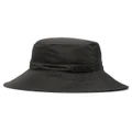 GANNI logo-patch bucket hat - Black