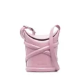 Alexander McQueen pipe-detail bucket bag - Pink