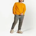 Balmain logo-print organic-cotton sweatshirt - Orange