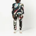 Alexander McQueen abstract-print sweatshirt - Black