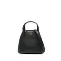 Ferragamo Gancini leather crossbody bag - Black
