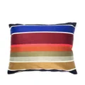Paul Smith striped square cushion - Blue