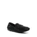 Tory Burch crystal embellished loafers - Black