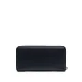 Tommy Hilfiger logo-plaque wallet and keyring set - Blue
