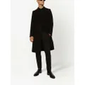 Dolce & Gabbana single-breasted wool coat - Black