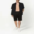 Dolce & Gabbana pressed-crease tailored shorts - Black