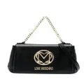 Love Moschino logo-motif tote bag - Black