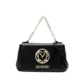 Love Moschino logo-motif tote bag - Black