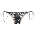 Clube Bossa abstract-pattern stretch bikini-bottoms - Black