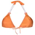 Clube Bossa braided ring-detail bikini top - Orange