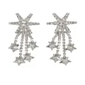 Jennifer Behr Rhiannon crystal-embellished earrings - White