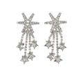 Jennifer Behr Rhiannon crystal-embellished earrings - White
