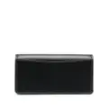 Furla logo-plaque detail wallet - Black
