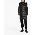 Calvin Klein Essential hooded coat - Black