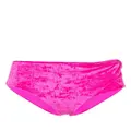 Versace Medusa plaque bikini bottoms - Pink