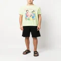 Moschino graphic-print short-sleeved T-shirt - Green