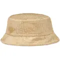 Prada crystal-embellished satin bucket hat - Gold