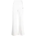 Diesel P-Zam-Doval-Pj cotton track pants - White