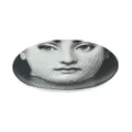 Fornasetti face print plate - Black