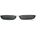 Linda Farrow narrow shaped sunglasses - Black