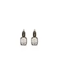 Dsquared2 Ibra crystal-embellished clip earrings - Silver