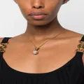 Versace Medusa crystal-embellished necklace - Gold