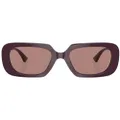 Versace Eyewear Medusa Head square-frame sunglasses - Red