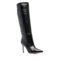 Gianvito Rossi Hansen 85mm leather boots - Black