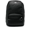 Calvin Klein Jeans logo-detail zip-up backpack - Black