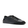 Calvin Klein patent low-top sneakers - Black