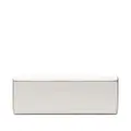 Furla logo-plaque leather wallet - White