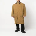 Diesel J-Lui-A hooded coat - Green