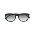 BOSS gradient square-frame sunglasses - Black