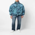 Emporio Armani Earctic reversible puffer jacket - Blue