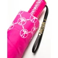 Moschino monogram-print umbrella - Pink
