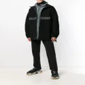 Balenciaga zip-up logo jacket - Black