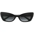 Dolce & Gabbana Eyewear cat eye-frame sunglasses - Black