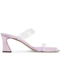 Giuseppe Zanotti Flaminia Plexi 85mm transparent sandals - Pink